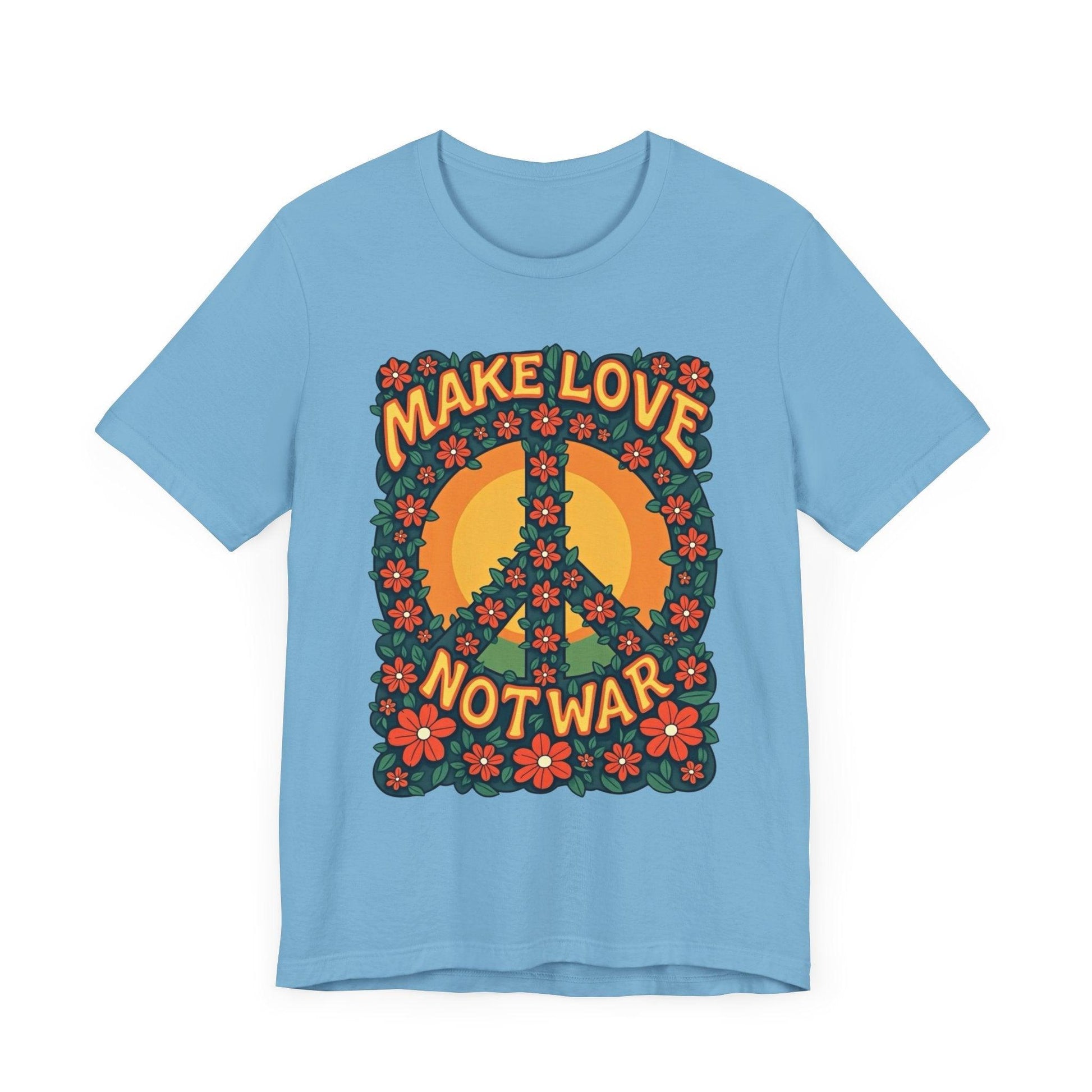 Peace Sign T-Shirt for Love and Unity in Any Size - Even Keel LLC