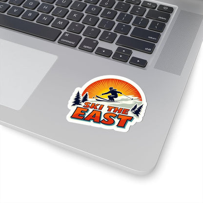 Ski The East Sticker - Custom Kiss-Cut Vinyl Design - Even Keel LLC