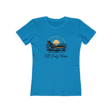 Vacation Vibes Tee for Women - Off Duty Mom Design - Even Keel LLC