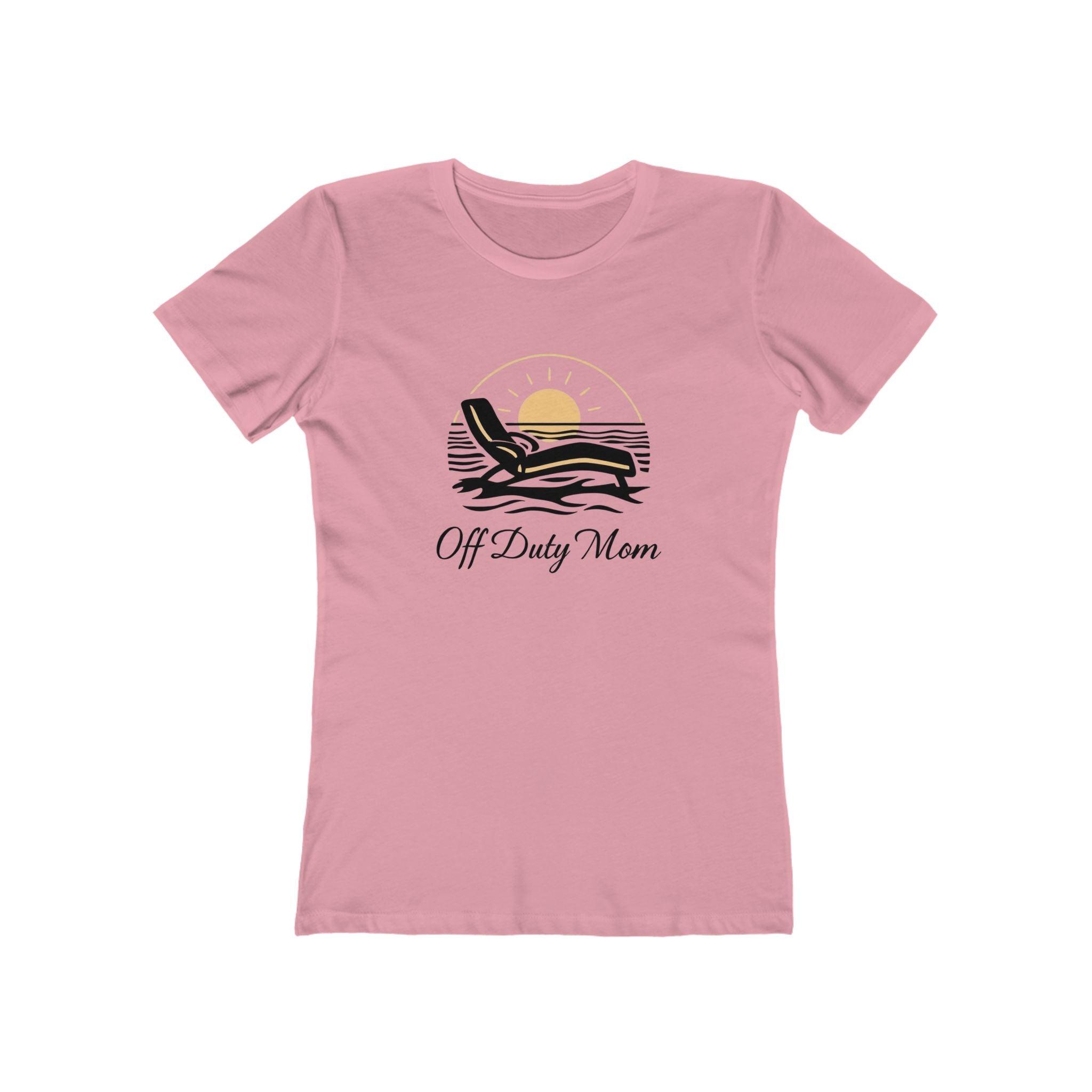 Vacation Vibes Tee for Women - Off Duty Mom Design - Even Keel LLC