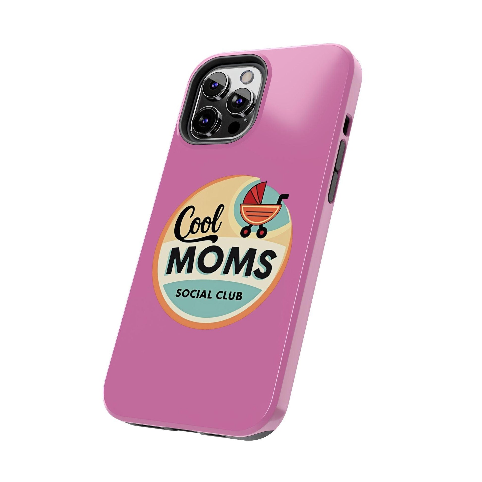 Retro Cool Moms Social Club Tough Phone Cases for Phones - Even Keel LLC