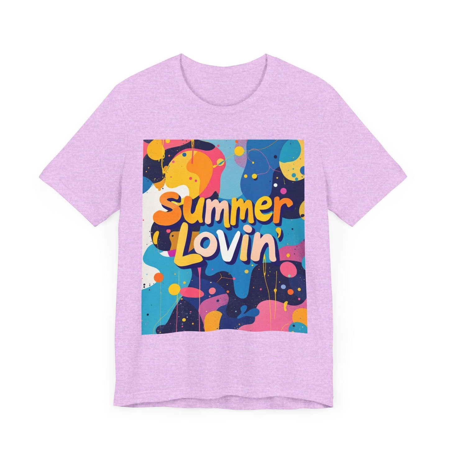 Colorful Summer Lovin' Unisex Tee for Fun Summer Days - Even Keel LLC