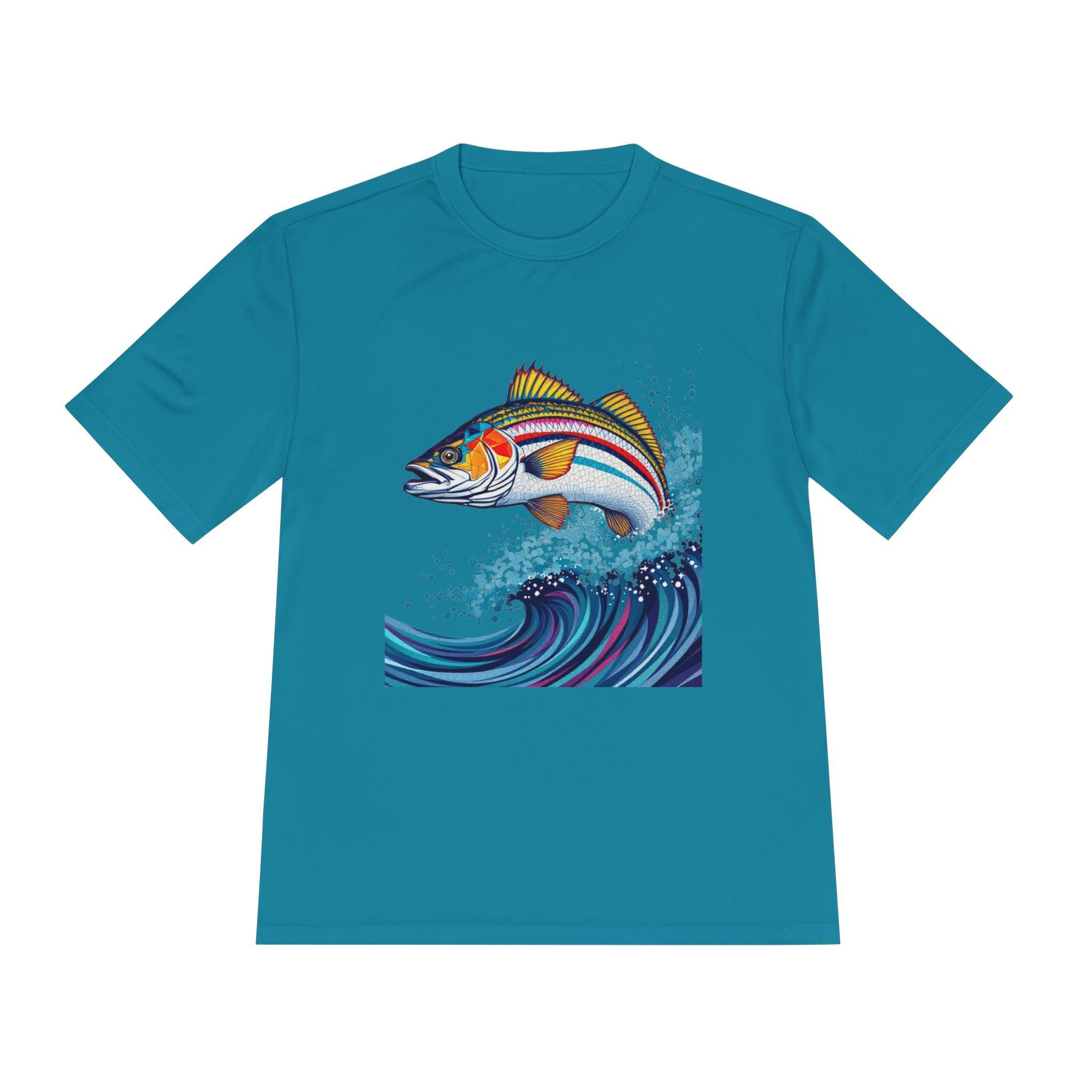 Catch of the Day Unisex Moisture Wicking Tee for Fishing - Even Keel LLC