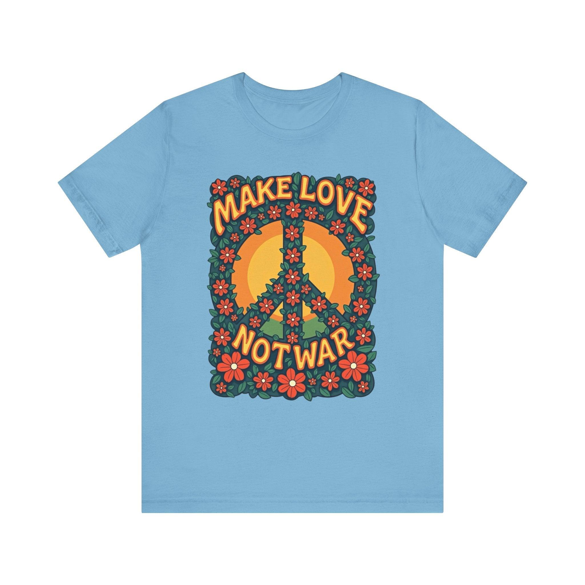 Peace Sign T-Shirt for Love and Unity in Any Size - Even Keel LLC