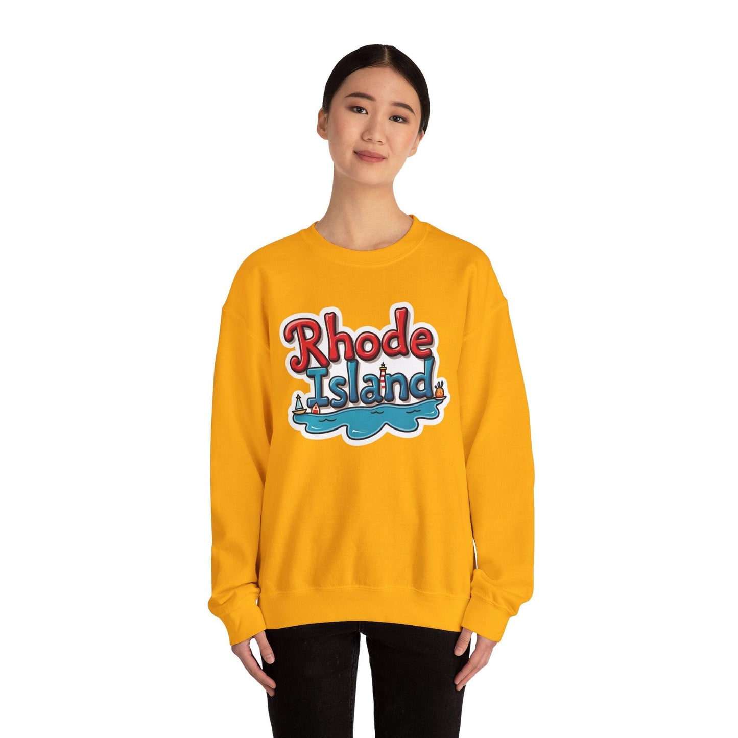 Rhode Island Crewneck Sweatshirt for Ultimate Comfort Wear - Even Keel LLC