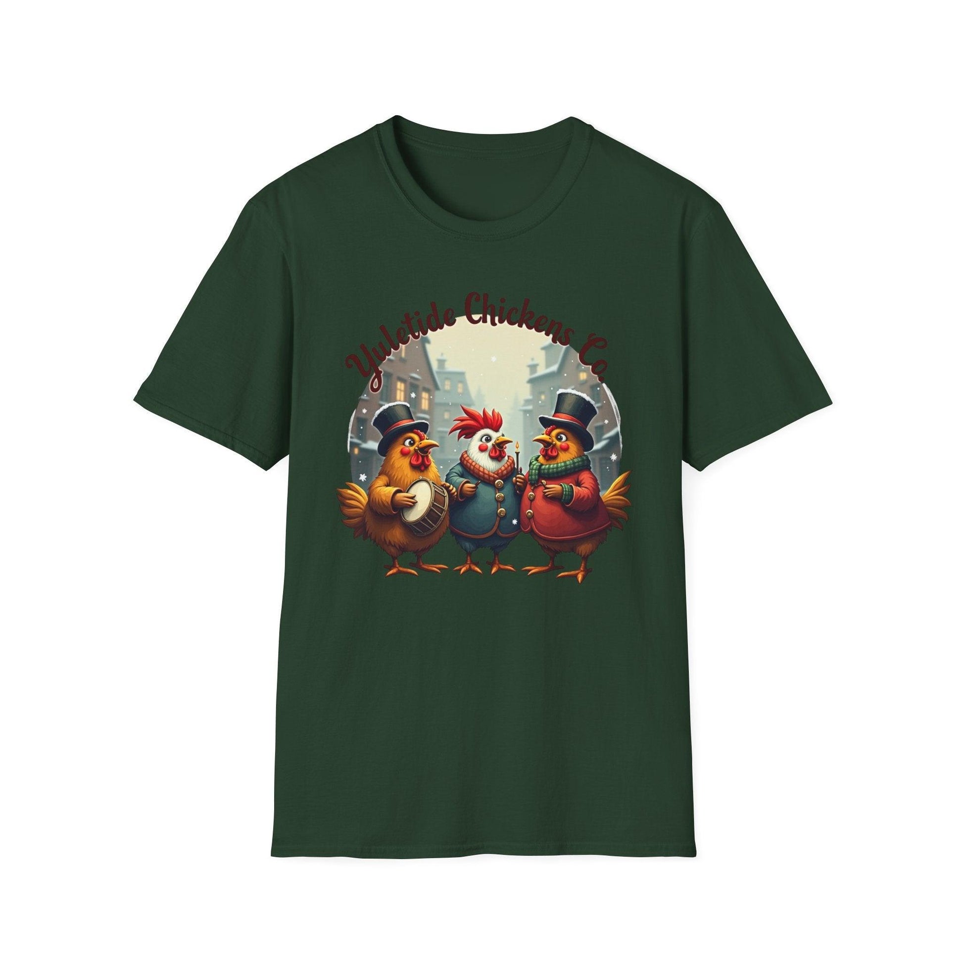 Yuletide Chicken Co. T-Shirt for Comfort and Style Wear - Even Keel LLC