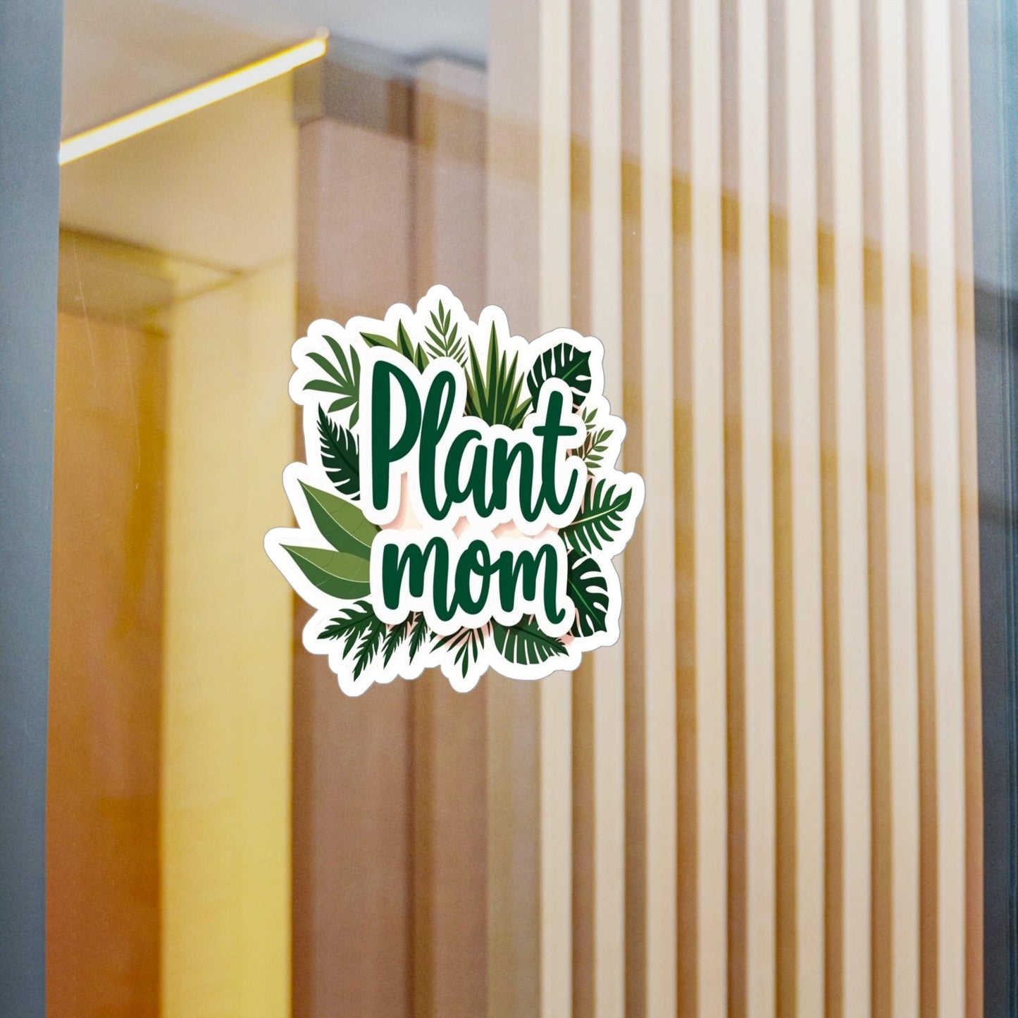 Plant Mom Decal for Home Decor and Plant Lovers Décor - Even Keel LLC