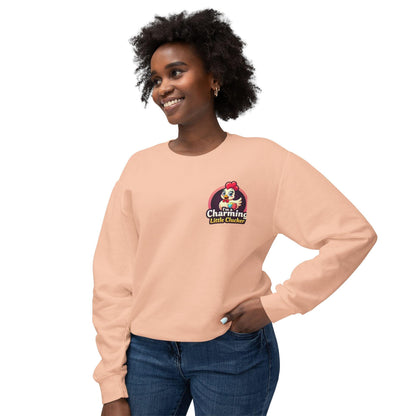 Funny Female Hen Lightweight Sweatshirt for Casual Wear - Even Keel LLC