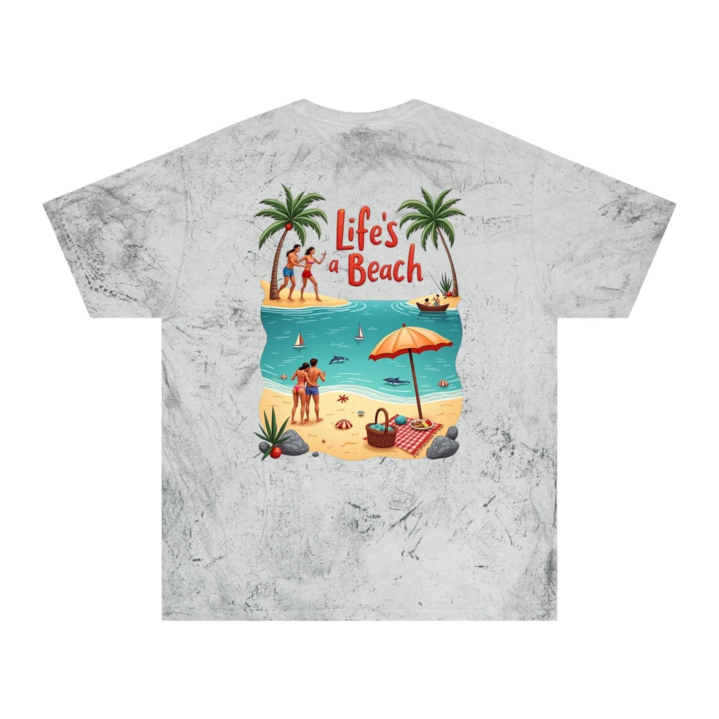 Life's a Beach Unisex T-Shirt Coastal Wear for Relaxation - Even Keel LLC