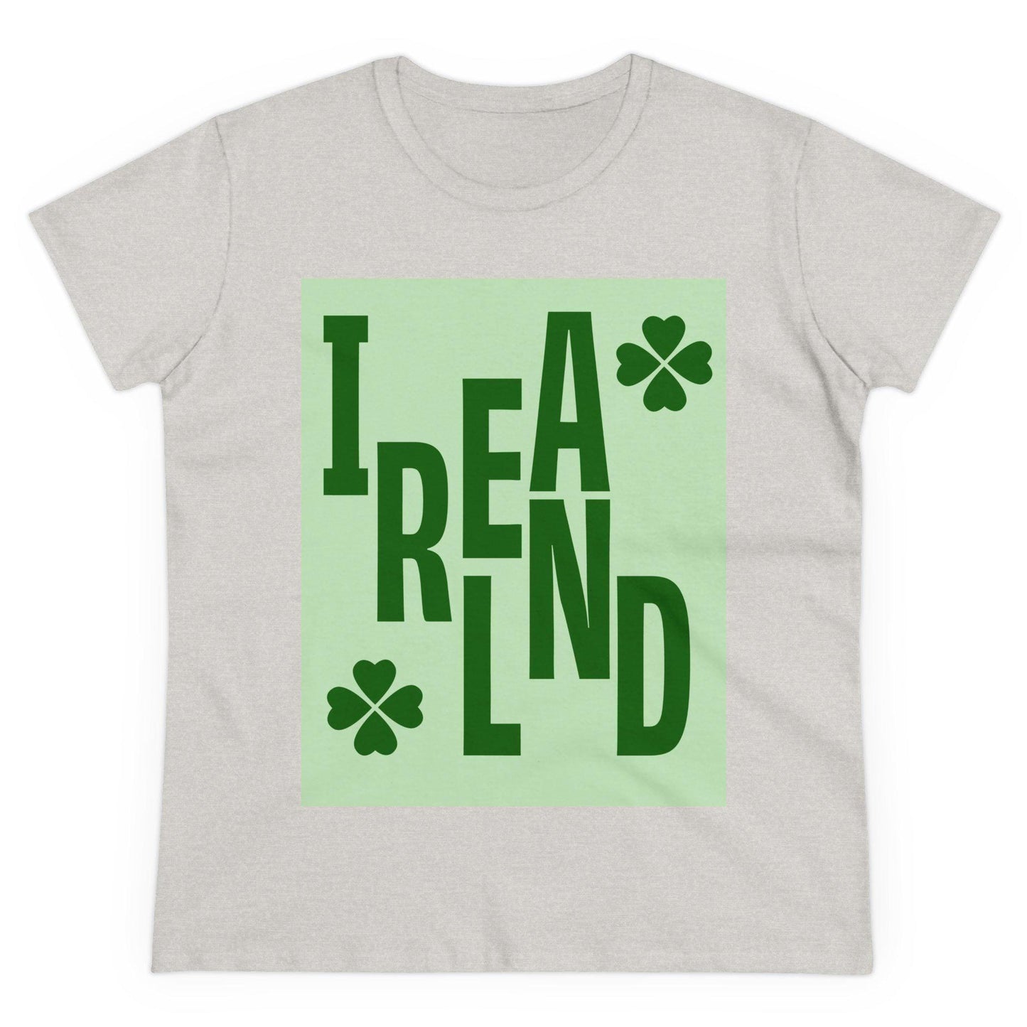 Irish Shamrock Women's T-Shirt for St. Patrick's Day.