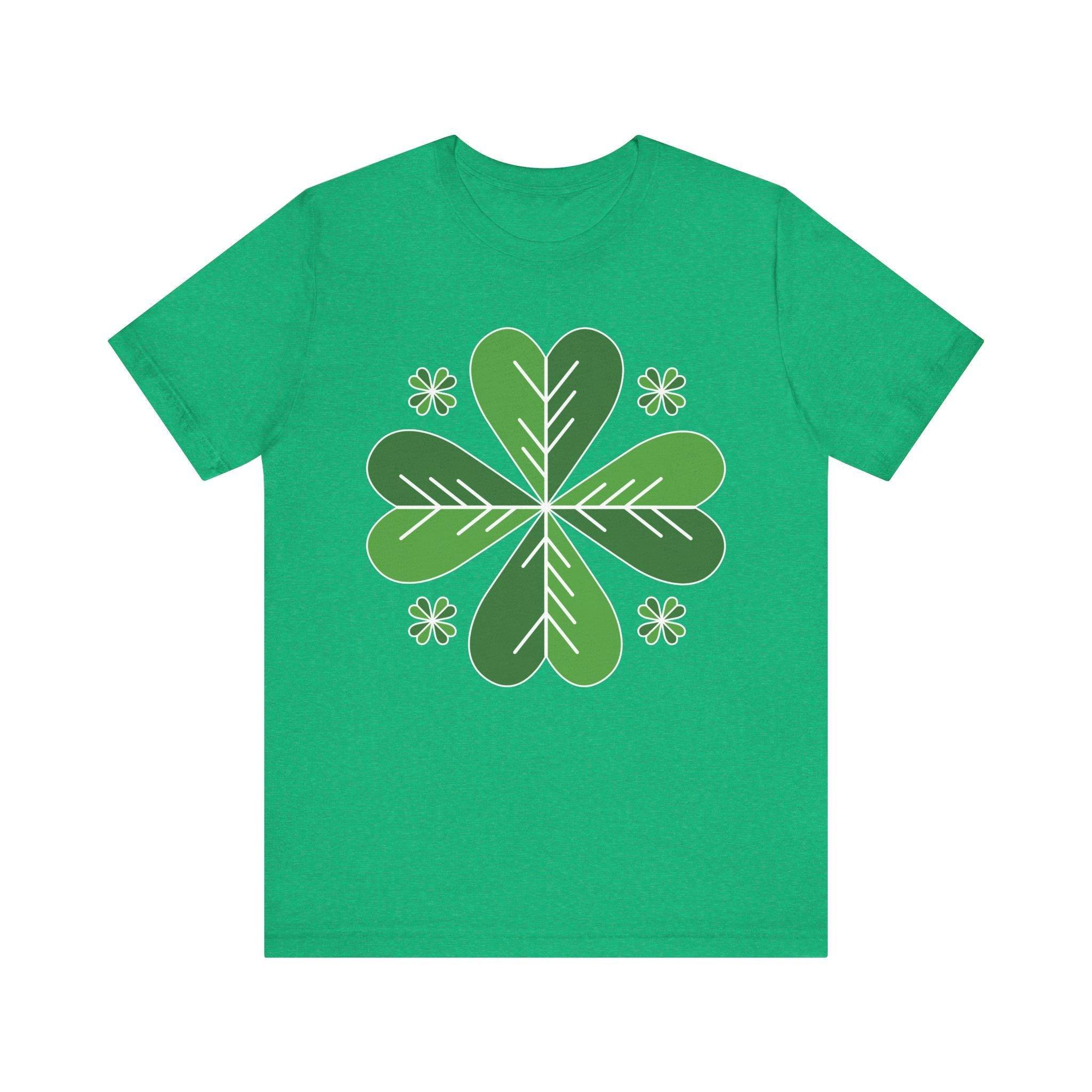 Psychedelic Celtic Shamrock T-Shirt for St. Patrick's Day - Even Keel LLC