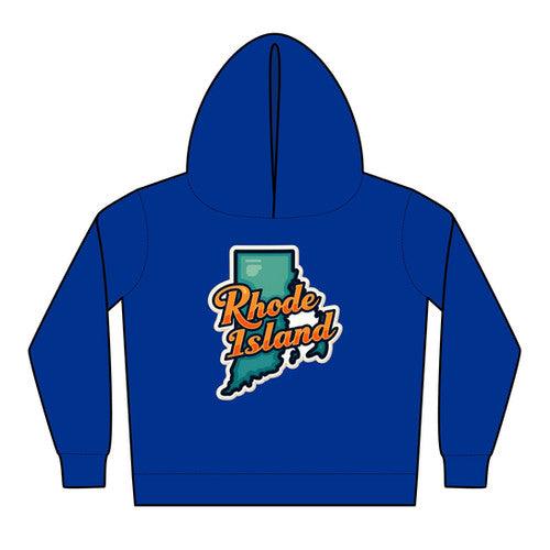 Rhode Island Fleece Hoodie Toddler Even Keel Warmth - Even Keel LLC