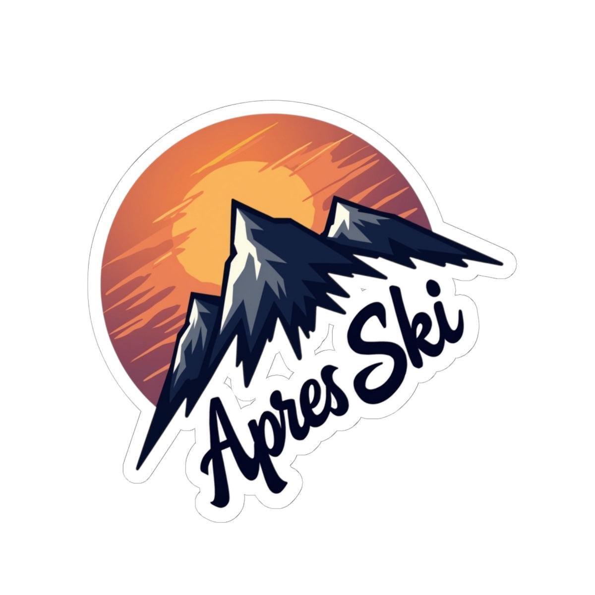 Apres Ski Sticker - Custom Kiss-Cut Vinyl Decals - Even Keel LLC