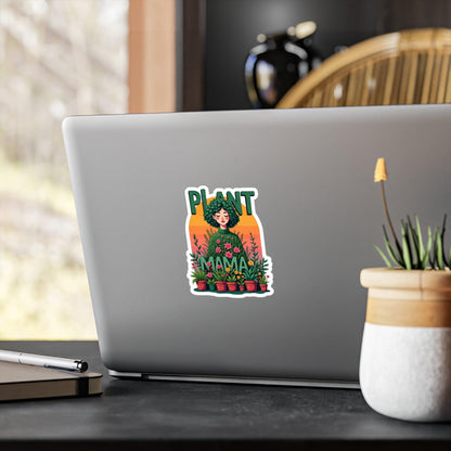 Plant Mama Decal Water Resistant Vinyl Sticker Design - Even Keel LLC