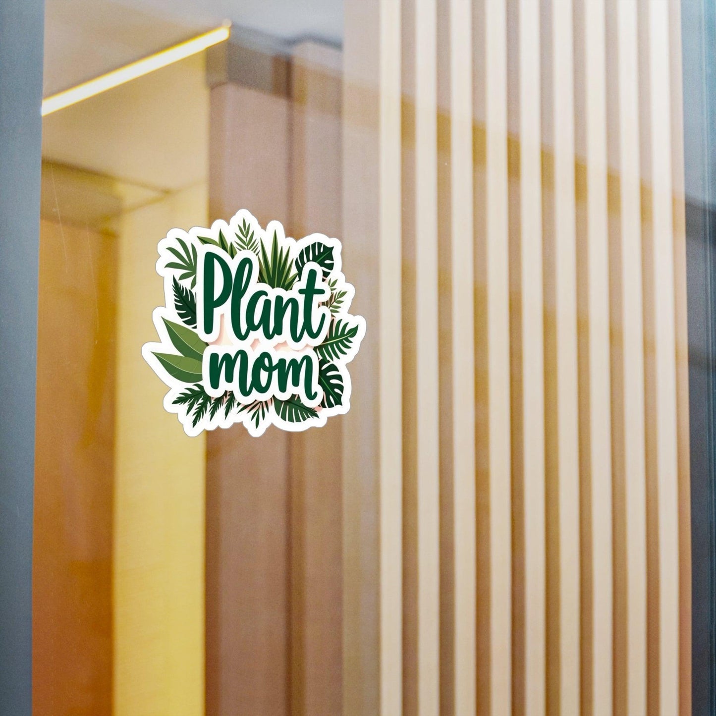 Plant Mom Decal for Plant Lovers High Quality Vinyl - Even Keel LLC