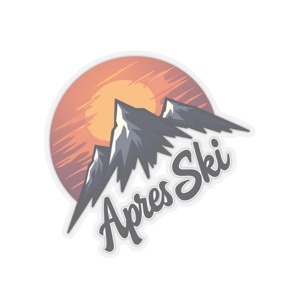 Apres Ski Sticker - Custom Kiss-Cut Vinyl Decals - Even Keel LLC