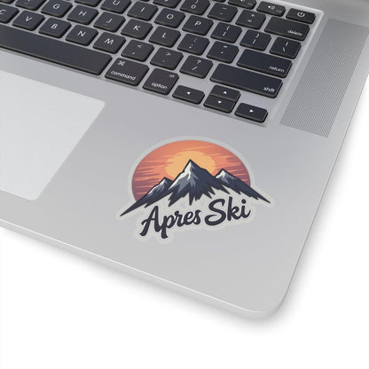 Apres Ski Sticker - Custom Kiss-Cut Vinyl Decals - Even Keel LLC