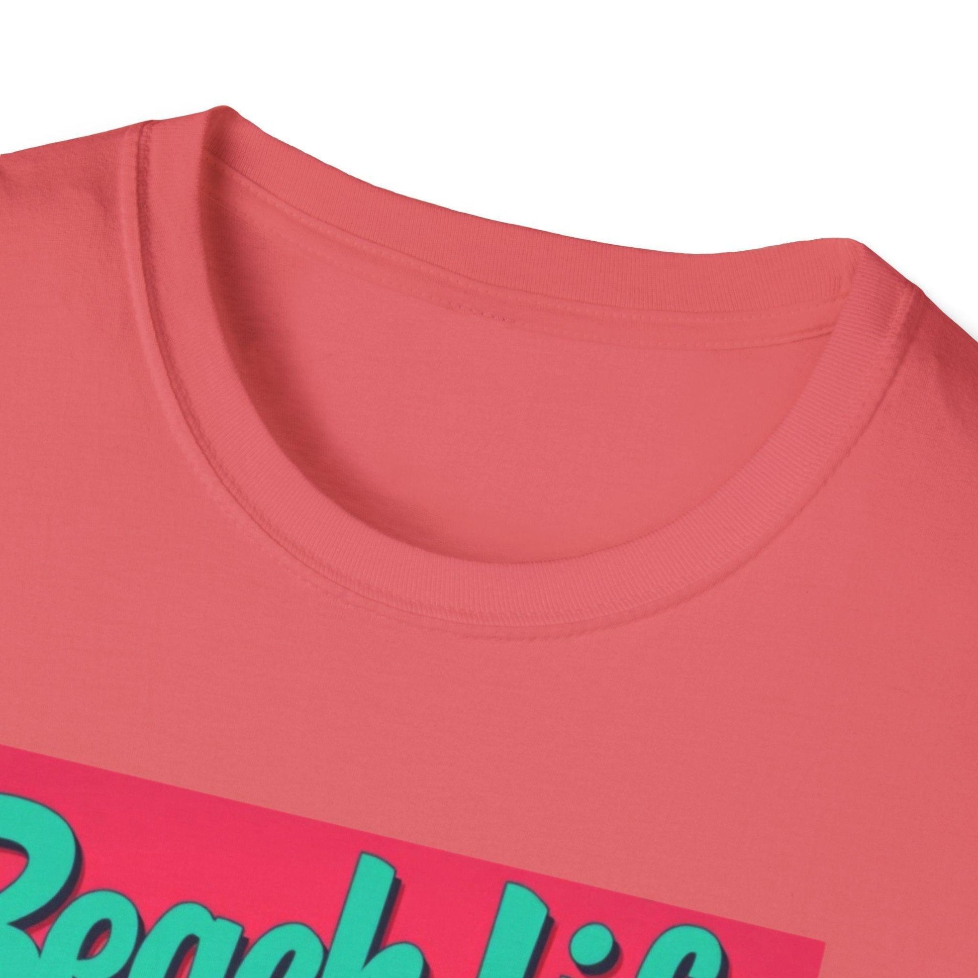 Vibrant 'Life's a Beach' T-Shirt for Summer Beach Lovers - Even Keel LLC