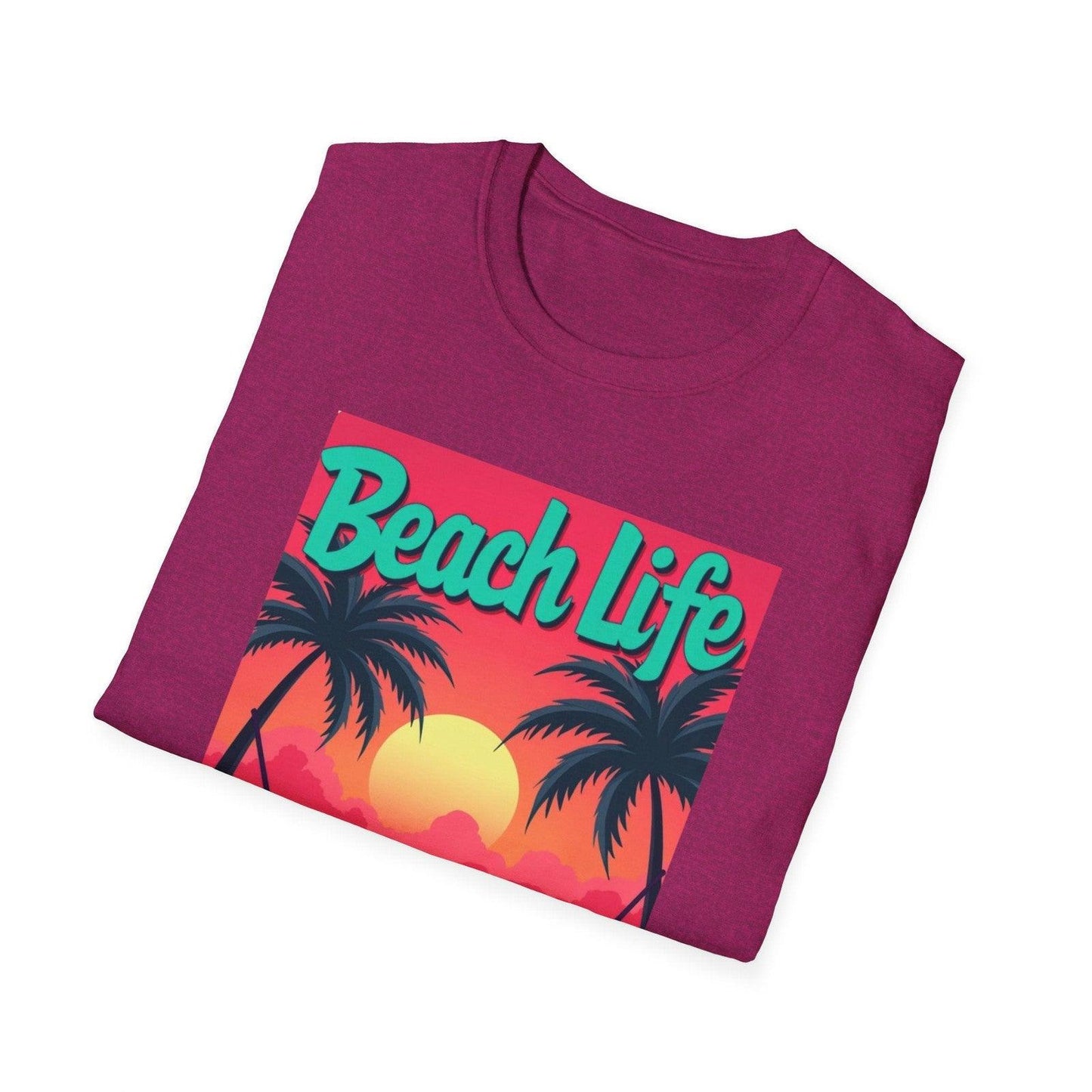 Beach Life T-Shirt for Surfing and Coastal Adventures - Even Keel LLC