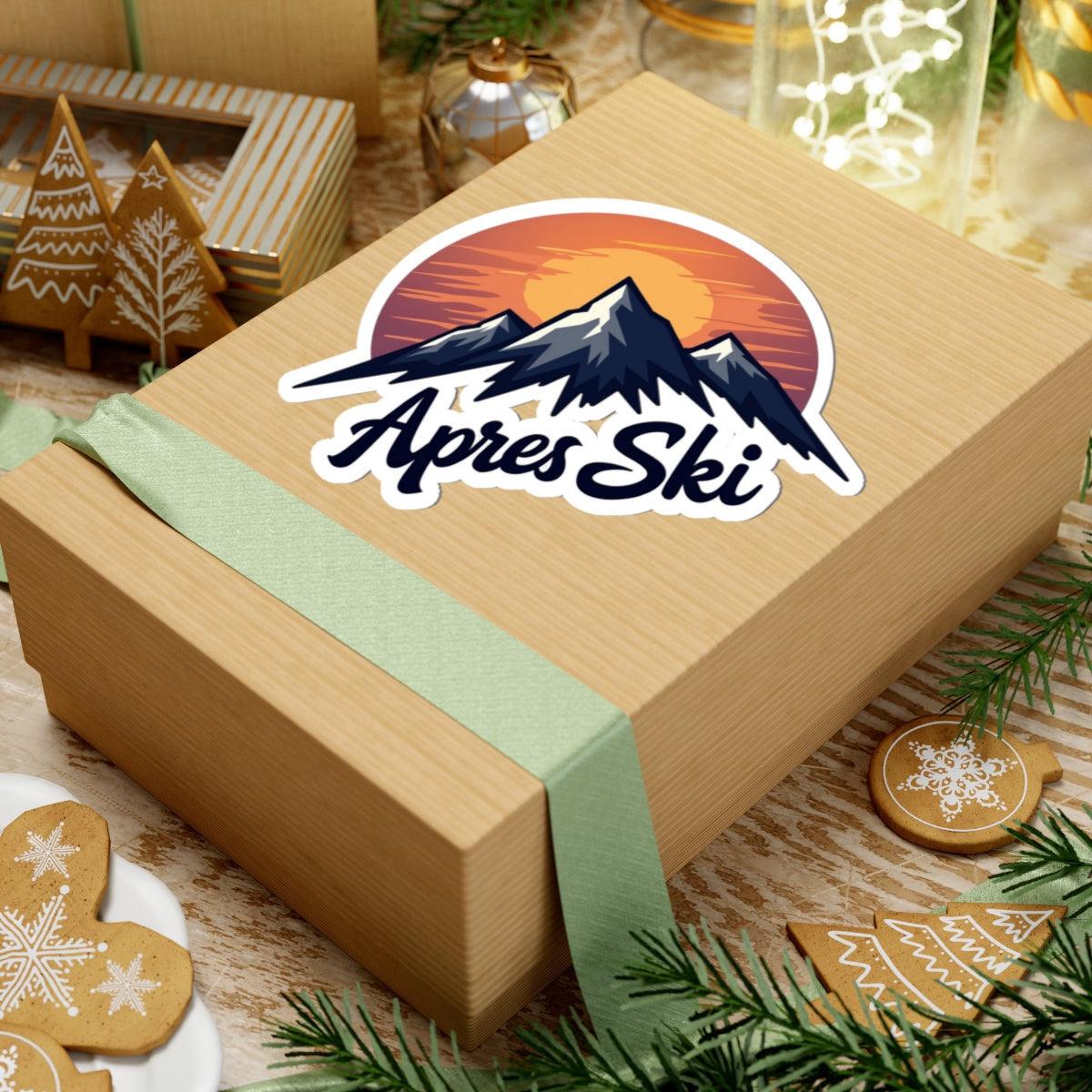 Apres Ski Sticker Custom Vinyl Decal for Indoor Decor - Even Keel LLC