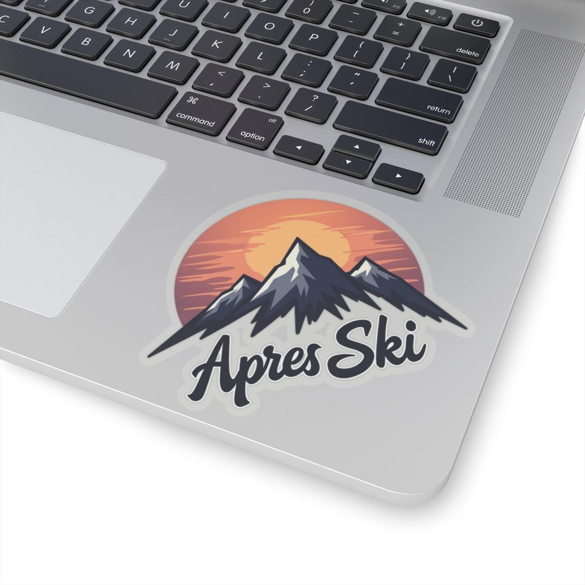 Apres Ski Sticker Custom Vinyl Decal for Indoor Decor - Even Keel LLC