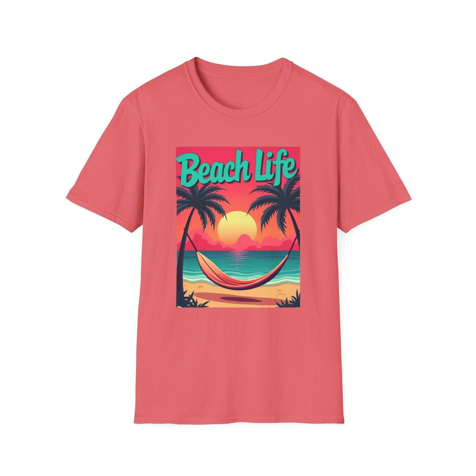 Beach Life T-Shirt for Surfing and Coastal Adventures - Even Keel LLC